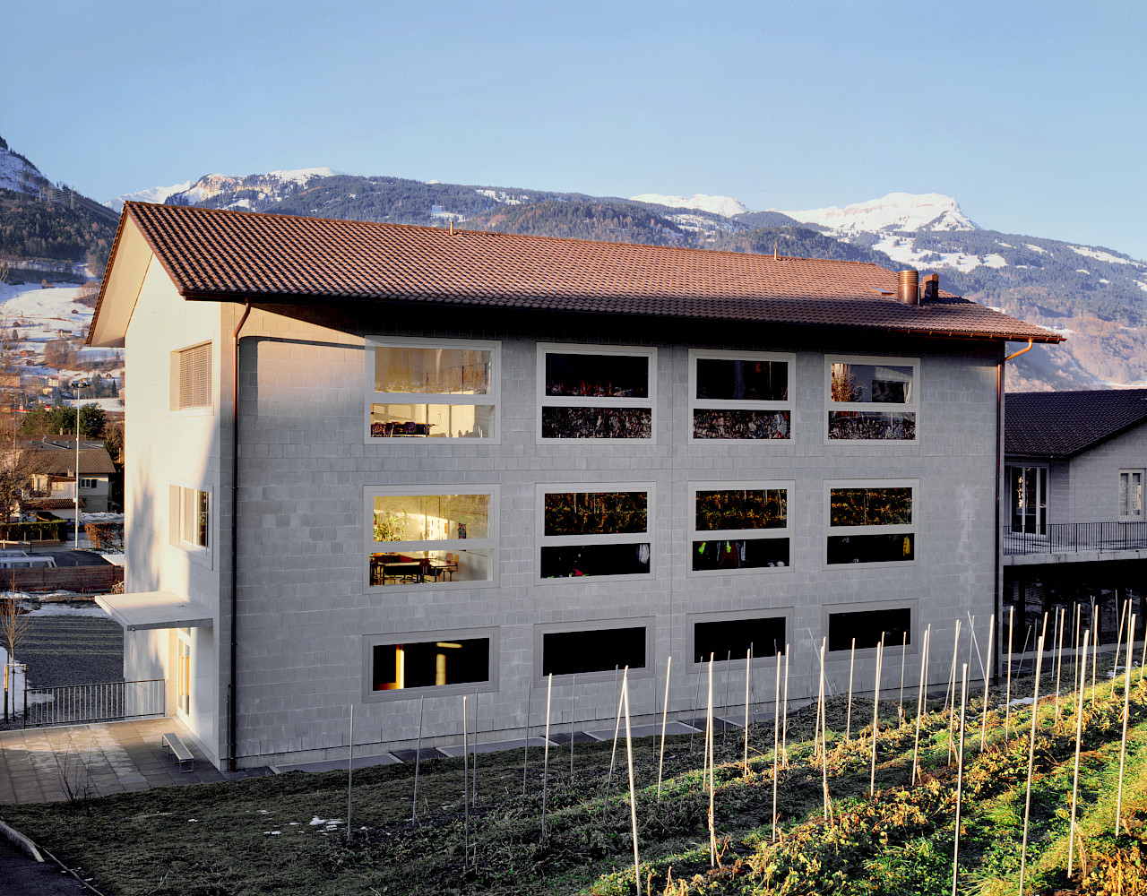 Erweiterung Schulanlage Böglifeld in Sargans.