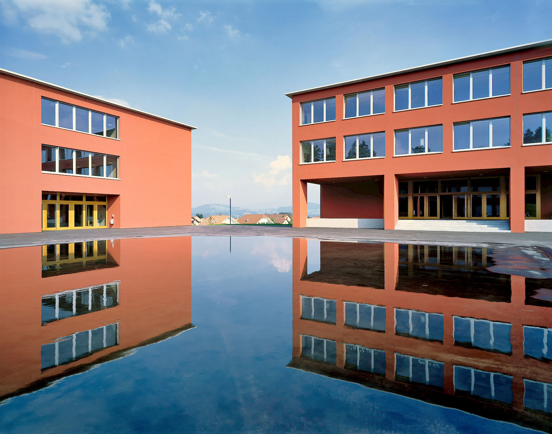 Neubau der Schulanlage Erlen in Emmenbrücke.