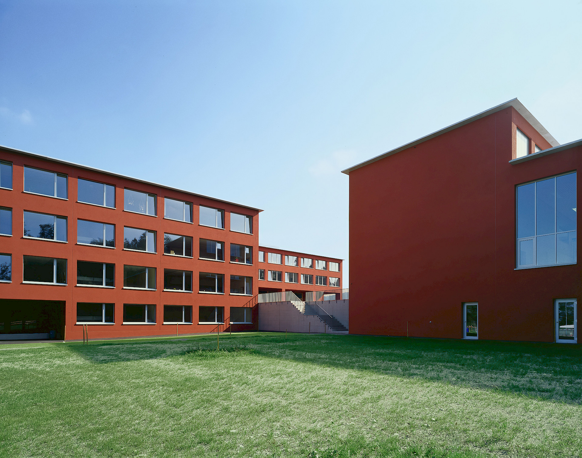Neubau der Schulanlage Erlen in Emmenbrücke.
