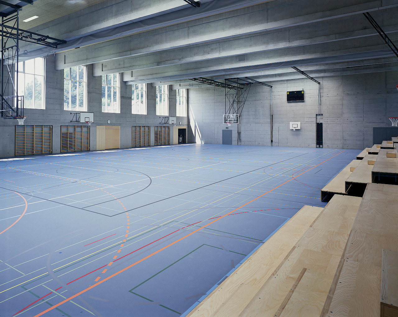 Neubau der Schulanlage Erlen in Emmenbrücke.
