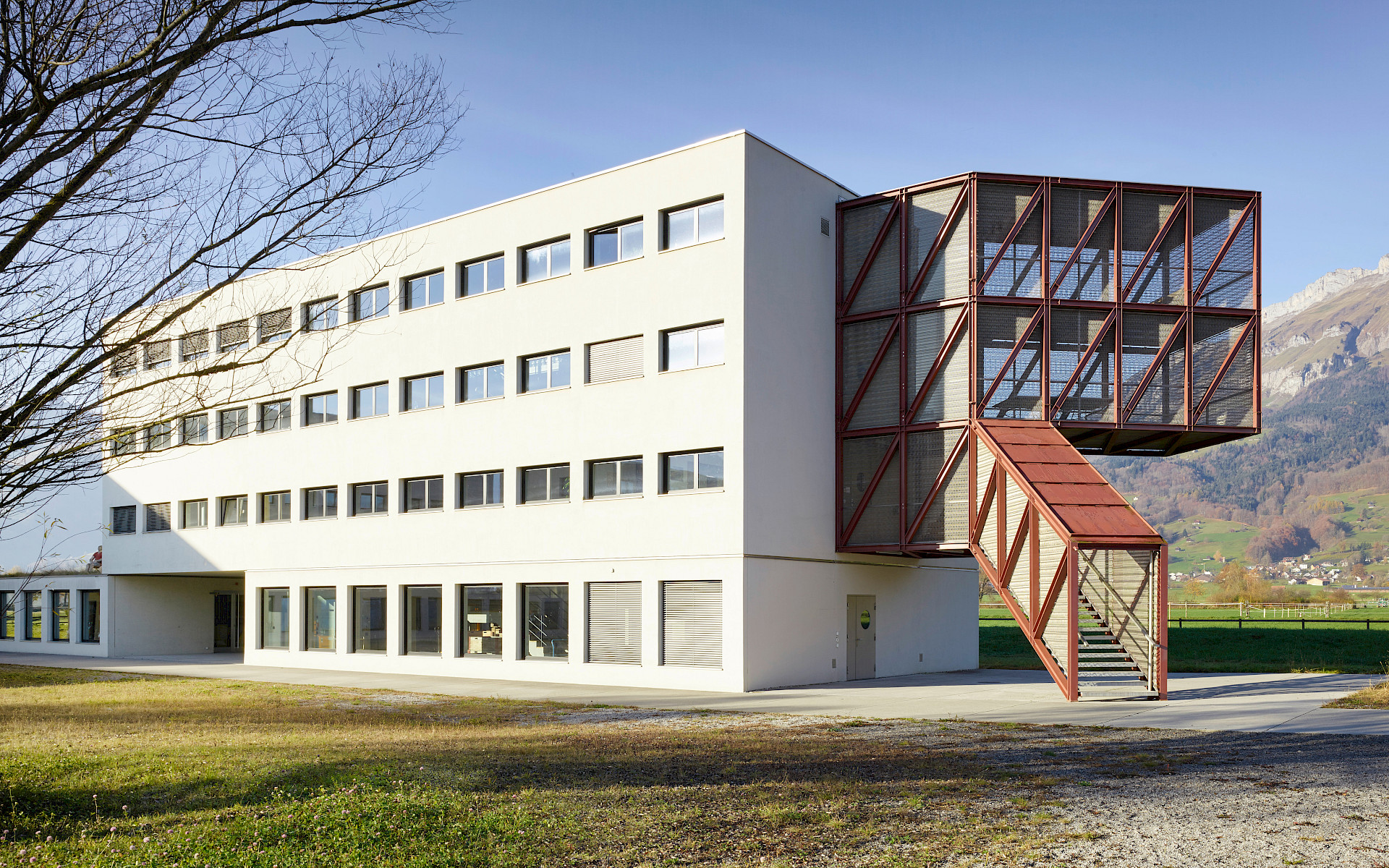 Umbau Geschlossene Übergangsabteilung Strafanstalt Saxerriet.