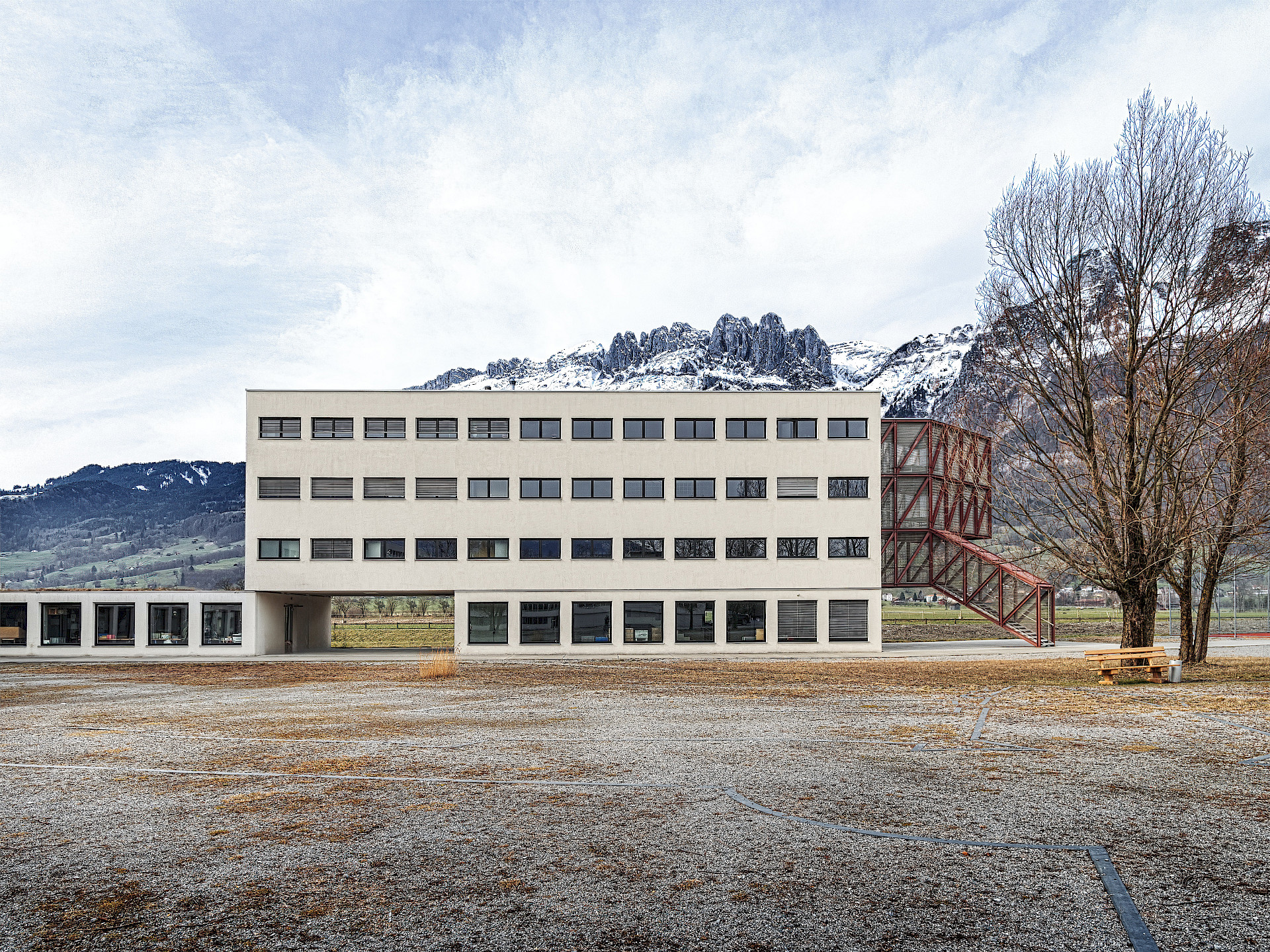 Umbau Geschlossene Übergangsabteilung Strafanstalt Saxerriet.