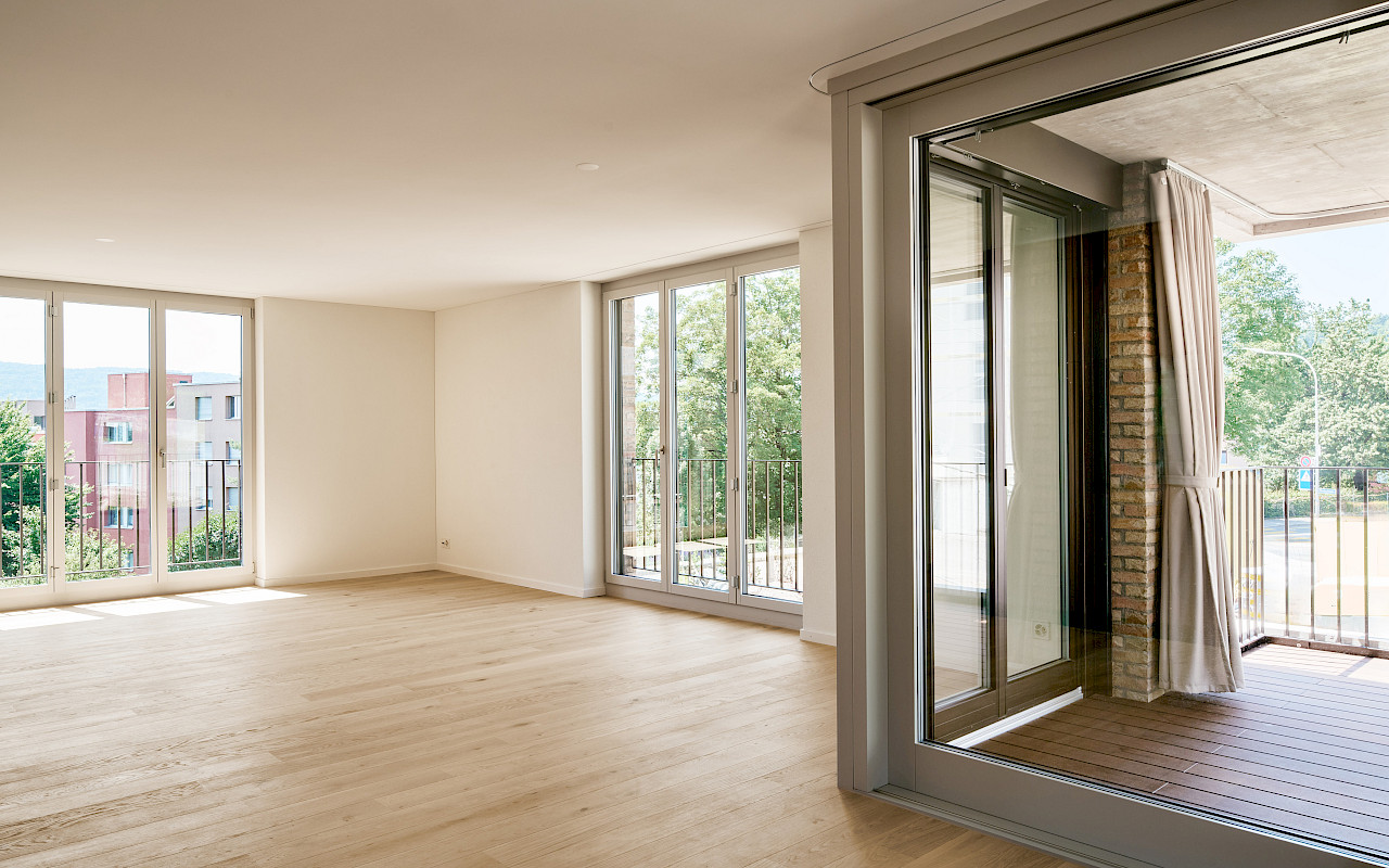 Neubau Mehrfamilienhaus an prominenter Lage im Dorfkern von Geroldswil.